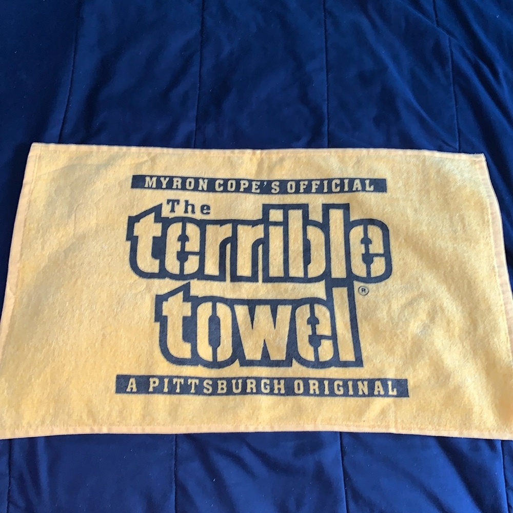 Myron Cope’s Official Pittsburgh Steelers Terrible Towel